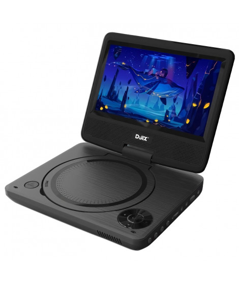 D-JIX PVS 706-20 Lecteur DVD Portable 7 rotatif