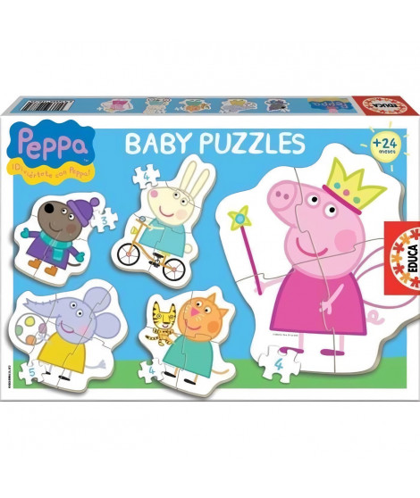 PEPPA PIG Puzzle Baby Peppa Pig - 24 pieces