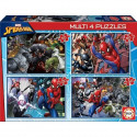 EDUCA - Puzzle - MULTI 4 IN 1 ULTIMATE SPIDER-MAN