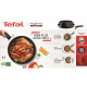 TEFAL L1507702 Ingenio Easy Plus Wok 26 cm, poignée non incluse, antiadhésif, fabriqué en France, tous feux sauf induction