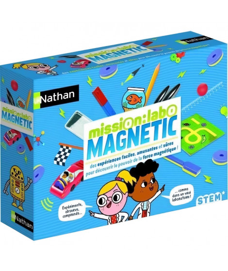 Nathan Mission Labo Magnetic Lab coffret