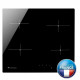 Table de cuisson vitrocéramique Continental Edison CECP104RP2 - 4 zones - 6000 W - L 59 x P 52 cm - Noir