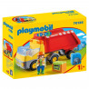 Camion benne PLAYMOBIL 1.2.3 - Jouet pour enfant de 18 mois et plus