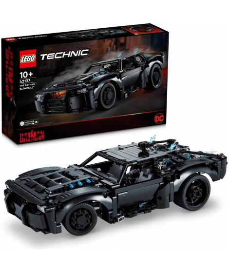 LEGO Technic 42127 La Batmobile de Batman, Jouet Batmobile, Voiture Batman Jouet, Cadeau Garçon et Filles 10 Ans et Plus
