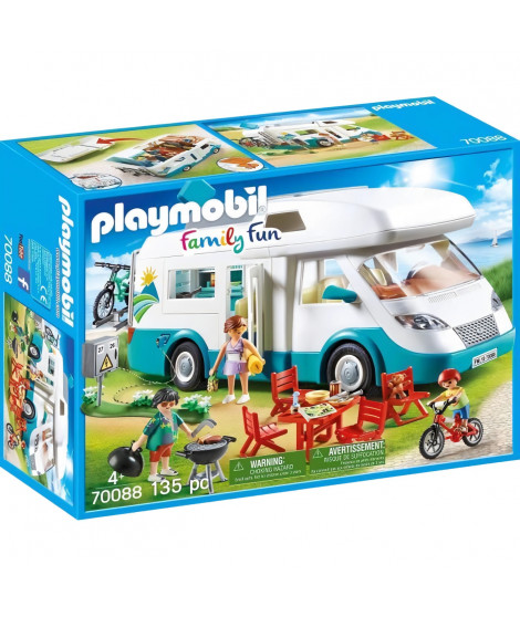 PLAYMOBIL 70088 - Family Fun - Famille et camping-car