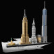 LEGO Architecture 21028 New York, Construction Maquette Miniature, Statue de la Liberté