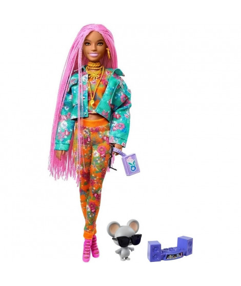 Barbie - Barbie Extra Souris DJ - Poupée - 3 ans et +