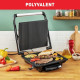 TEFAL Grill électrique multifonction, 2000 W, Presse a paninis, Rangement Vertical, Plaques antiadhésives, Compact GC241D12