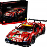 LEGO Technic 42125 Ferrari 488 GTE AF Corse 51, Construction, Voiture de Sport, Maquette Voiture a Construire, pour Adultes