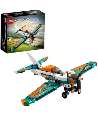 LEGO Technic 42117 Avion de Course, Jeu de Construction, Aérien, Voltige, 7 Ans et Plus