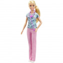 Barbie - Infirmiere - Poupée Mannequin - Des 3 ans