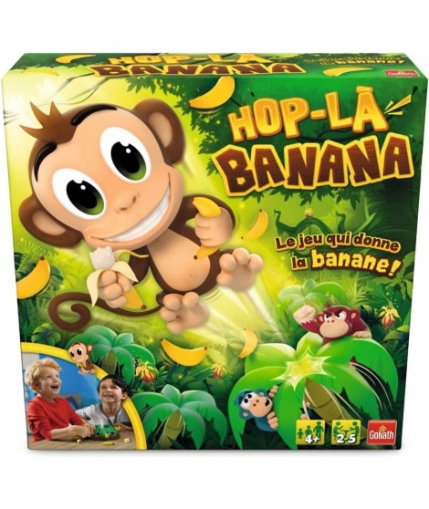 HOP LA BANANA - Jeu de société enfant - GOLIATH