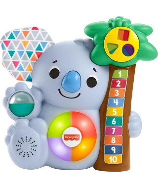 Fisher-Price - Nicolas le Koala Linkimals - Jouet d'éveil bébé - Des 9 mois