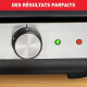 TEFAL Plancha électrique, 2300 W, Revetement antiadhésif, Jusqu'a 12 personnes, Thermostat réglable, Pare vent, Taille XXL CB…