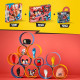 LEGO 41964 DOTS Boîte Créative La Rentrée Mickey Mouse et Minnie Mouse, 6-en-1, Boîte de Rangement, Cadre Photo, Enfants 6 Ans