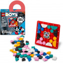 LEGO DOTS 41963 Plaque a Coudre Mickey Mouse et Minnie Mouse, Fabrication de Bijoux Enfants