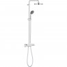 GROHE Colonne de douche avec mitigeur thermostatique Vitalio Start System 210 mm, chromé, 26814001