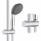 GROHE Colonne de douche avec mitigeur thermostatique Vitalio Start System 210 mm, chromé, 26814001