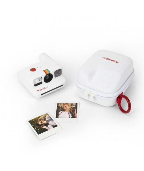 POLAROID - Housse rigide pour appareil photo instantané Go - Matériaux résistants - Blanc