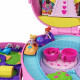 Polly Pocket - Pollyville - Coffret Fete Foraine Transportable - 4 espaces de jeu et de nombreux accessoires - Des 4 ans