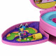 Polly Pocket - Pollyville - Coffret Fete Foraine Transportable - 4 espaces de jeu et de nombreux accessoires - Des 4 ans