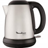 Bouilloire électrique MOULINEX Subito - 1,7 L - Inox/Noir - Base 360° - Filtre antitartre amovible