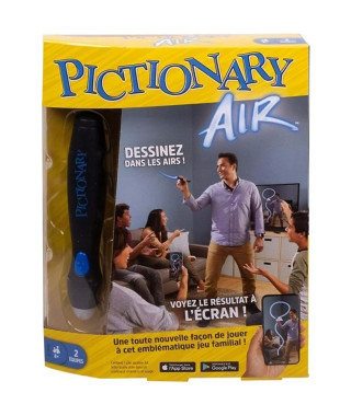 Mattel Games - Pictionary Air - Jeu de société et de dessin - 2 équipes - 8 ans et +