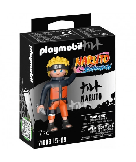 Figurine PLAYMOBIL - Naruto - Naruto Shippuden - Modele Naruto - Multicolore