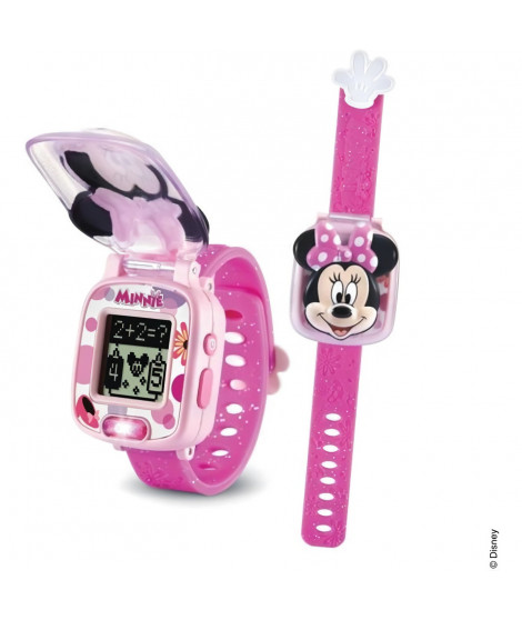 Montre-Jeu Interactive de Minnie - VTECH - Rose - Pour Enfant de 3 Ans et Plus