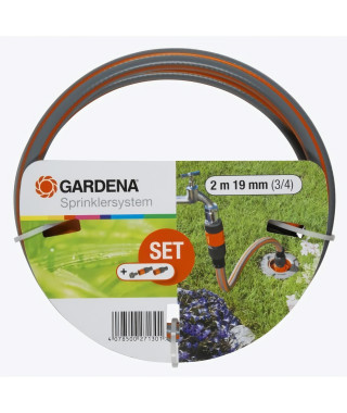 GARDENA Set de Connexion Grand Débit  Relier pipeline et systeme d'irrigation automatique a l'alimentation en eau