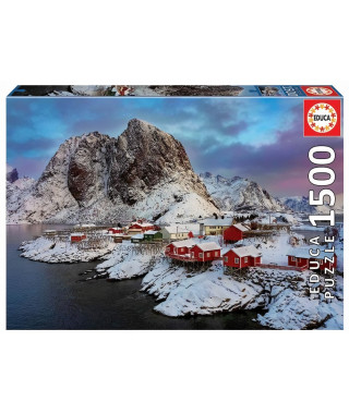 EDUCA - Puzzle - 1500 ÎLES LOFOTEN, NORVeGE