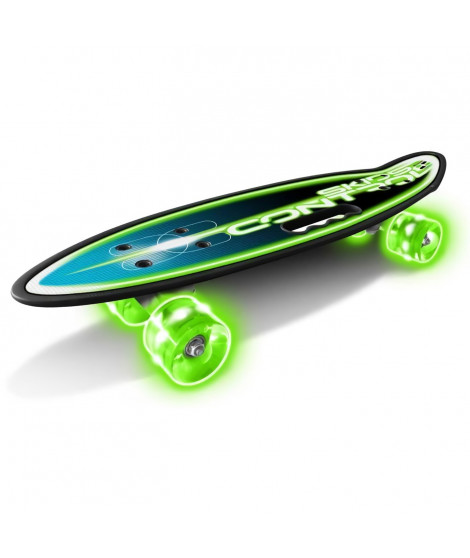 STAMP Skateboard 24 x 7 SKIDS CONTROL avec poignée et roues lumineuses