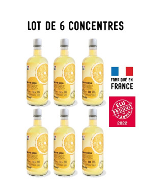 MYSODA - Lot de 6 Concentrés saveur Orange 685ml