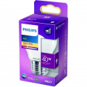 PHILIPS LED Classic 40W Sphérique E27 Blanc Chaud Dépolie Non Dimmable