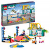 LEGO Friends 41751 Le Skatepark, Jouet de Skateboard, avec Mini-Poupée et Scooter