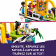 LEGO Friends 41751 Le Skatepark, Jouet de Skateboard, avec Mini-Poupée et Scooter