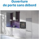 Réfrigérateur congélateur bas BEKO - RCSA270K30XBN - 2 portes - 262 L (175+87) - L58cm - Métal brossé