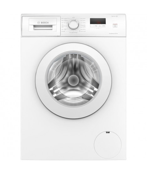 Lave-linge hublot BOSCH WAJ28067FR SER2 - 7 kg - L59,8cm - 1400 trs/min - Blanc