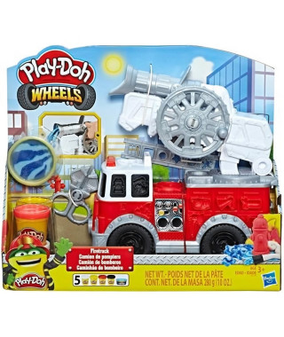 Play-Doh - Pâte a modeler - Le Camion de Pompiers - Wheels