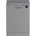 Lave-vaisselle pose libre BEKO LVV4729S - 14 couverts - L60cm - 47dB  - Cuve inox -Silver