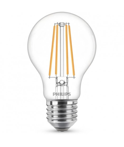 Ampoule LED PHILIPS Non dimmable - E27 - 75W - Blanc Chaud