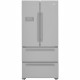 BEKO REM60SN Réfrigérateur multiportes - 539 L (387+152) - Froid ventilé - NeoFrost - Gris acier