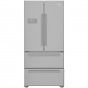 BEKO REM60SN Réfrigérateur multiportes - 539 L (387+152) - Froid ventilé - NeoFrost - Gris acier