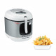 MOULINEX Friteuse électrique, Cuve antiadhésive 3,3 L, 2 kg de frites, Thermostat réglable, Hublot de control, Mega AM480070