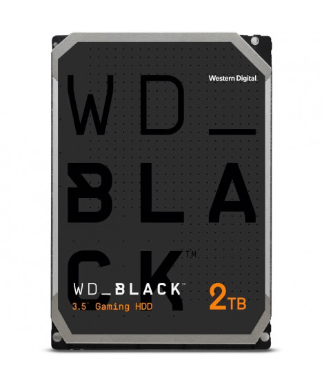 WD Black - Disque dur Interne Performance - 2To - 7 200 tr/min - 3.5 (WD2003FZEX)