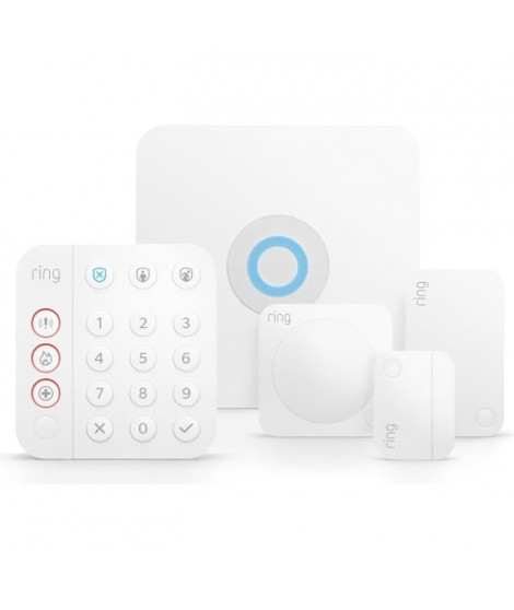 RING - Kit de sécurité Ring Alarm - Alarm 5 Piece Kit (2nd Gen) - HB