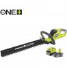 Taille-haies 18V HYBRIDE RHT1850H25HS RYOBI - lames 50 cm - ø 22 mm - 1 batterie lithium+ 18V 2,5 Ah et 1 chargeur rapide 2,0 A