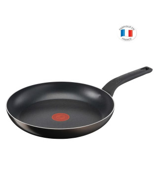 TEFAL B5540602 Easy Cook&Clean Poele 28 cm, Antiadhésive, Tous feux sauf Induction, Thermo-Signal, Cuisson saine, Fabriqué en…