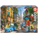 EDUCA - Puzzle - 4000 The old streets of Paris