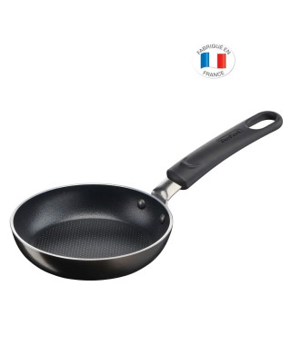 TEFAL B5540002 EASY COOK & CLEAN mini poele 12 cm, revetement anti adhésif tous feux sauf induction, fabriqué en France